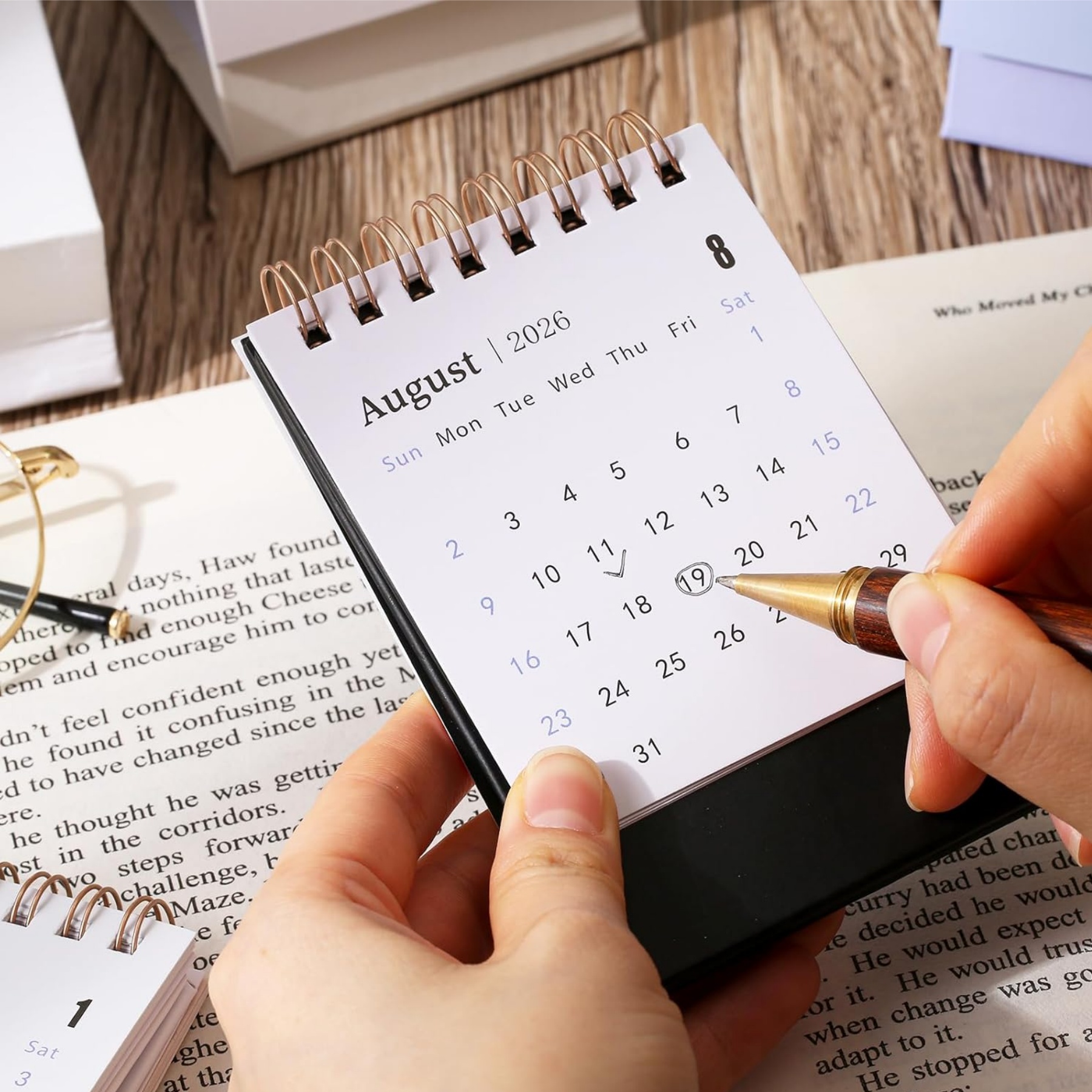 2026 Mini Desk Calendar 3
