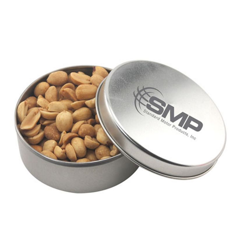 Round Tin with Peanuts 2