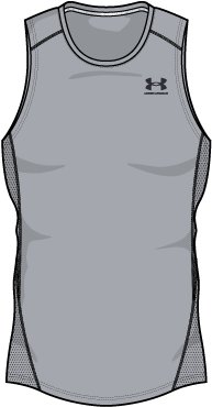 UA Iso-Chill Men's Compression Tank 8