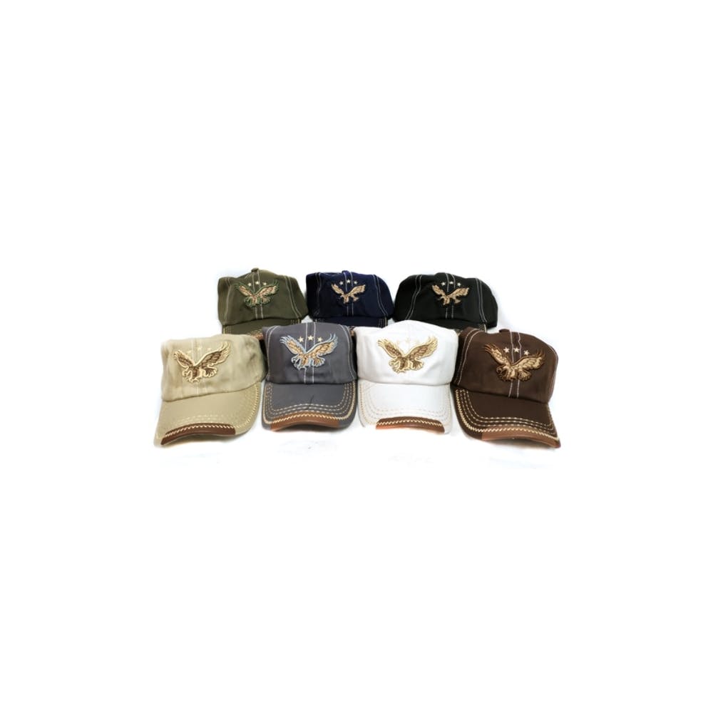 Flying Eagle Baseball Hats - Assorted 2