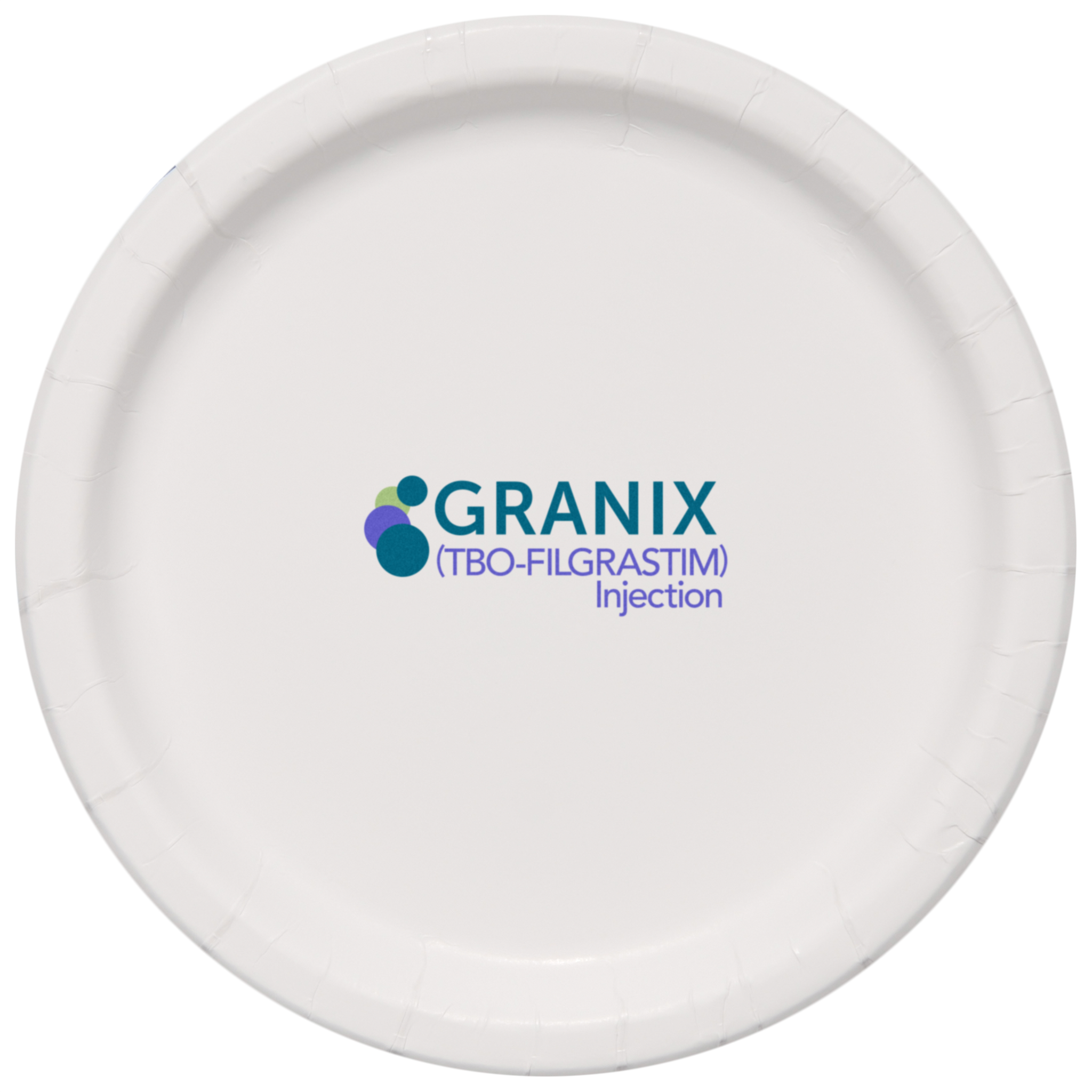 9.000" Plain Medium Weight Coated Paper Plate Round White Tradition Print 7