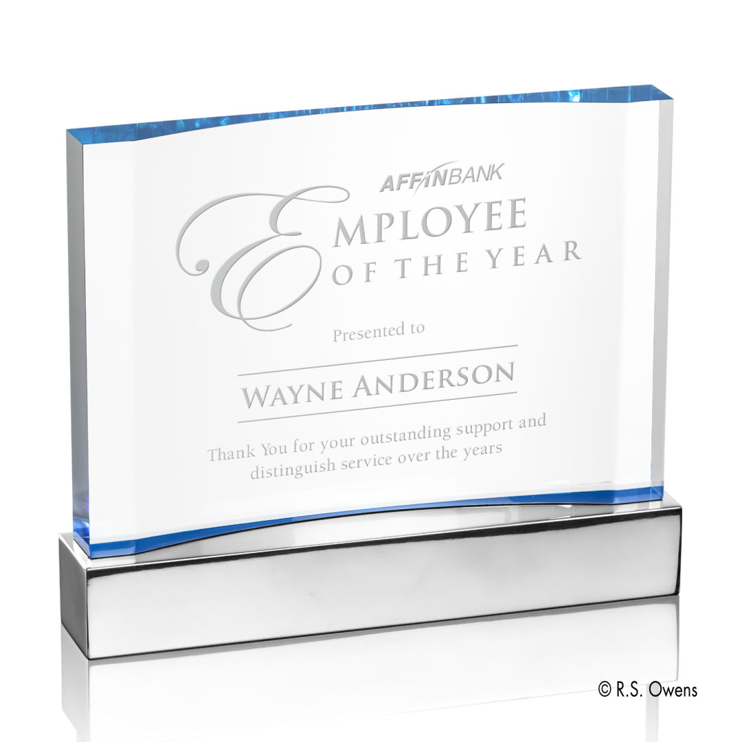 Cornerstone Award - Blue 4