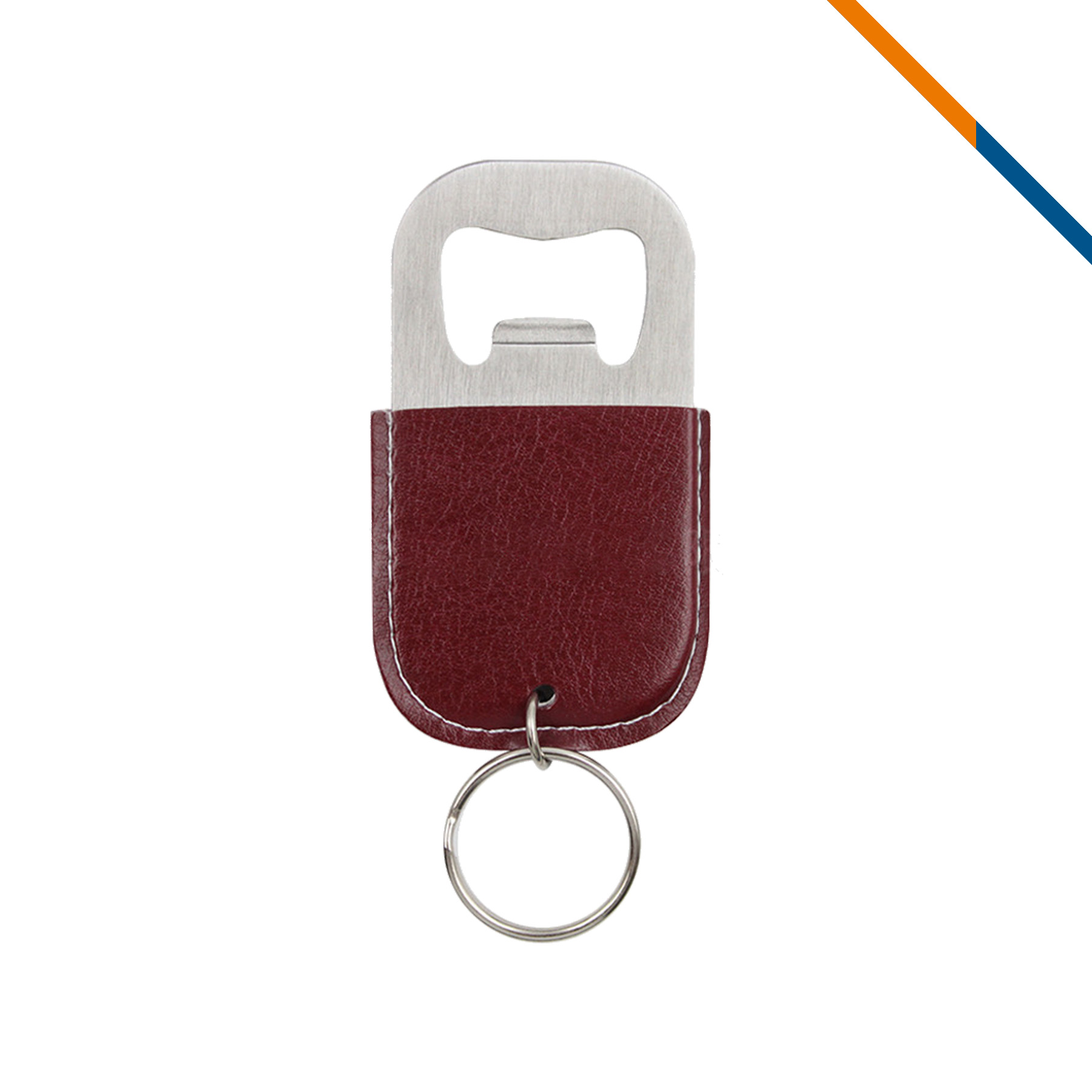 ClixKey PU Leather Keychain Bottle Opener 3