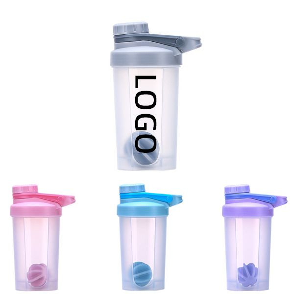 17 oz Plastic Shaker Bottle 2