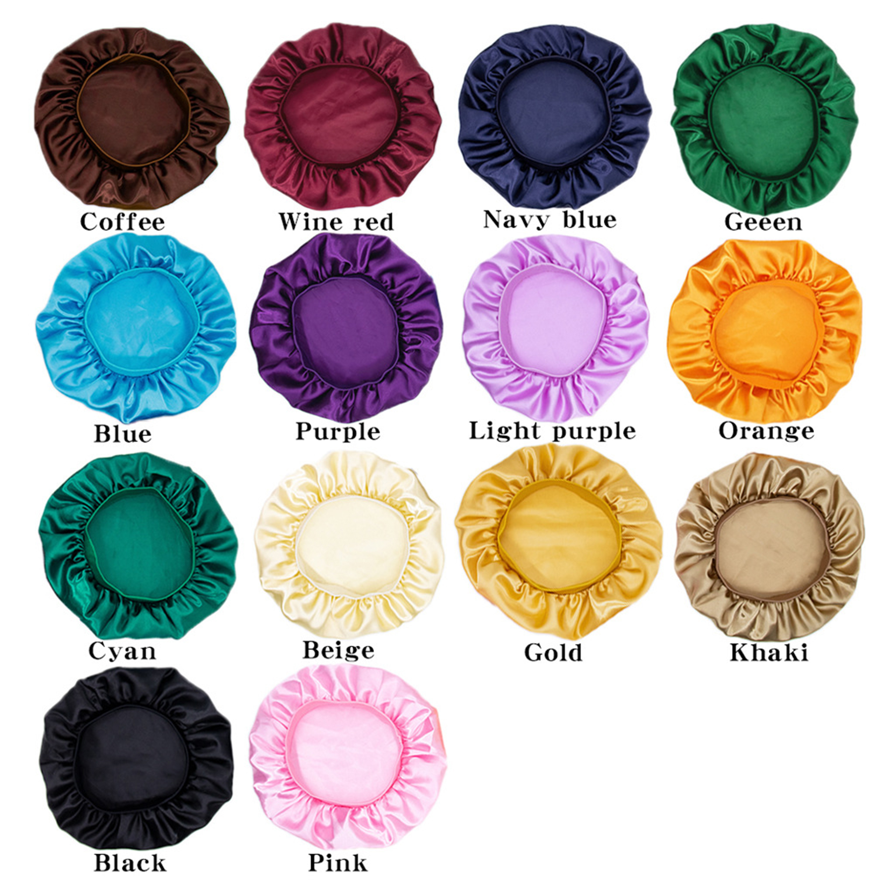 Bucket HatHeadscarf Sleeping Bonnet Hair Wrap 3