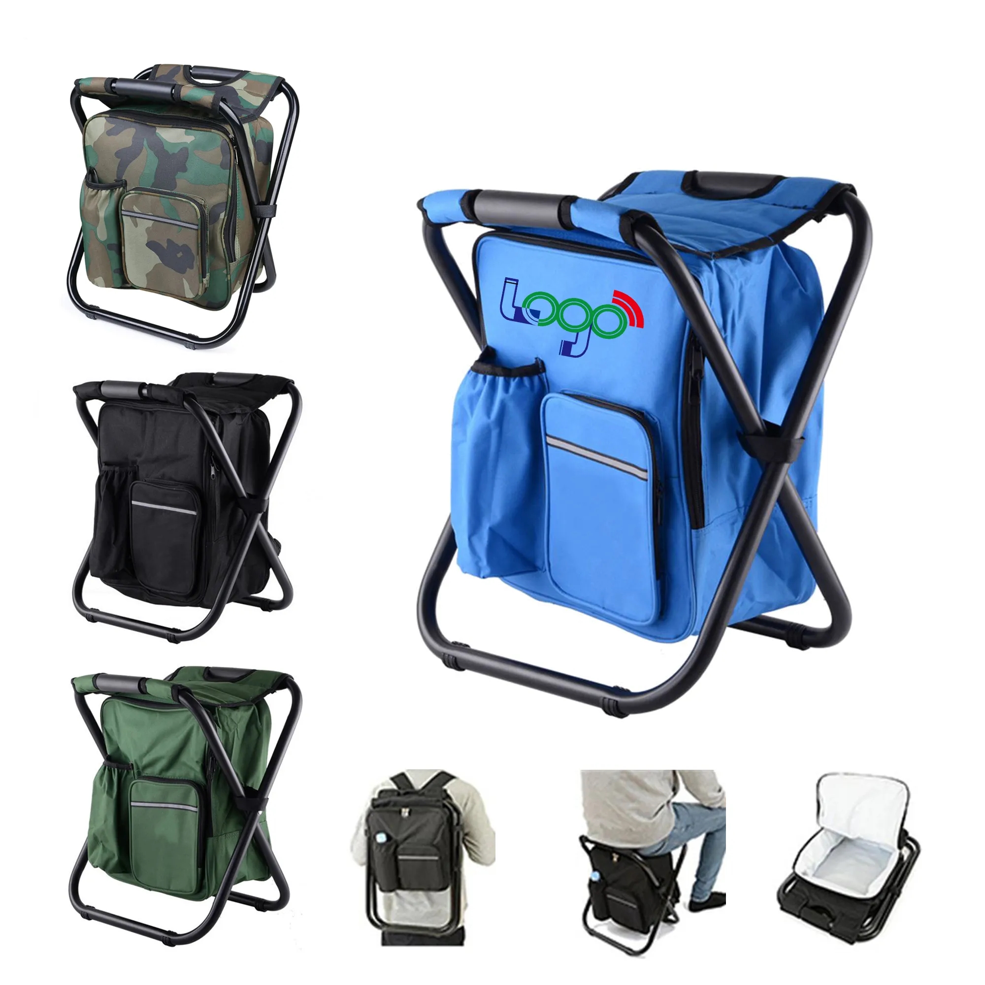 Foldable Chair With Insulation Bag 2