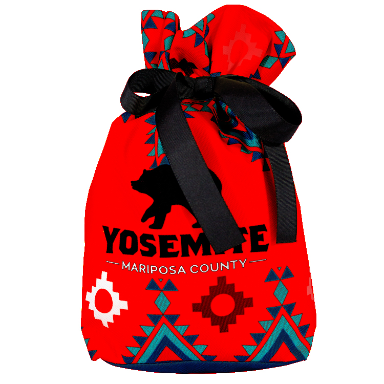 Small Top Tie Cinch Gift Bag Full Color Sewn in the USA 6