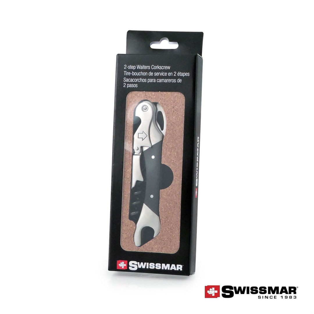 Swissmar® 2-Step SS Waiter's Corkscrew 3