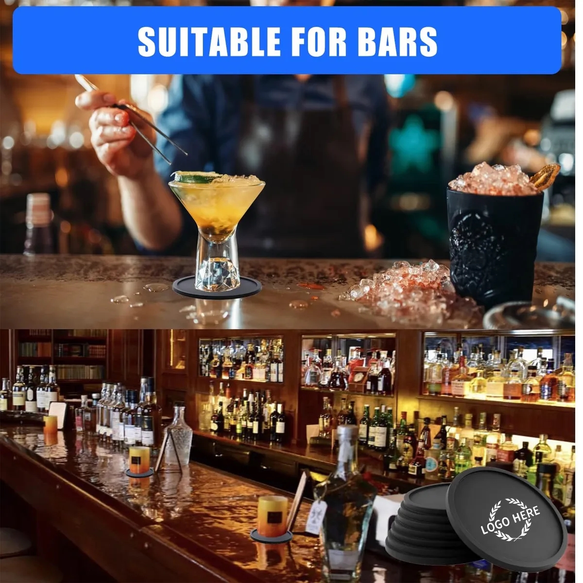 Custom Silicone Coasters 5