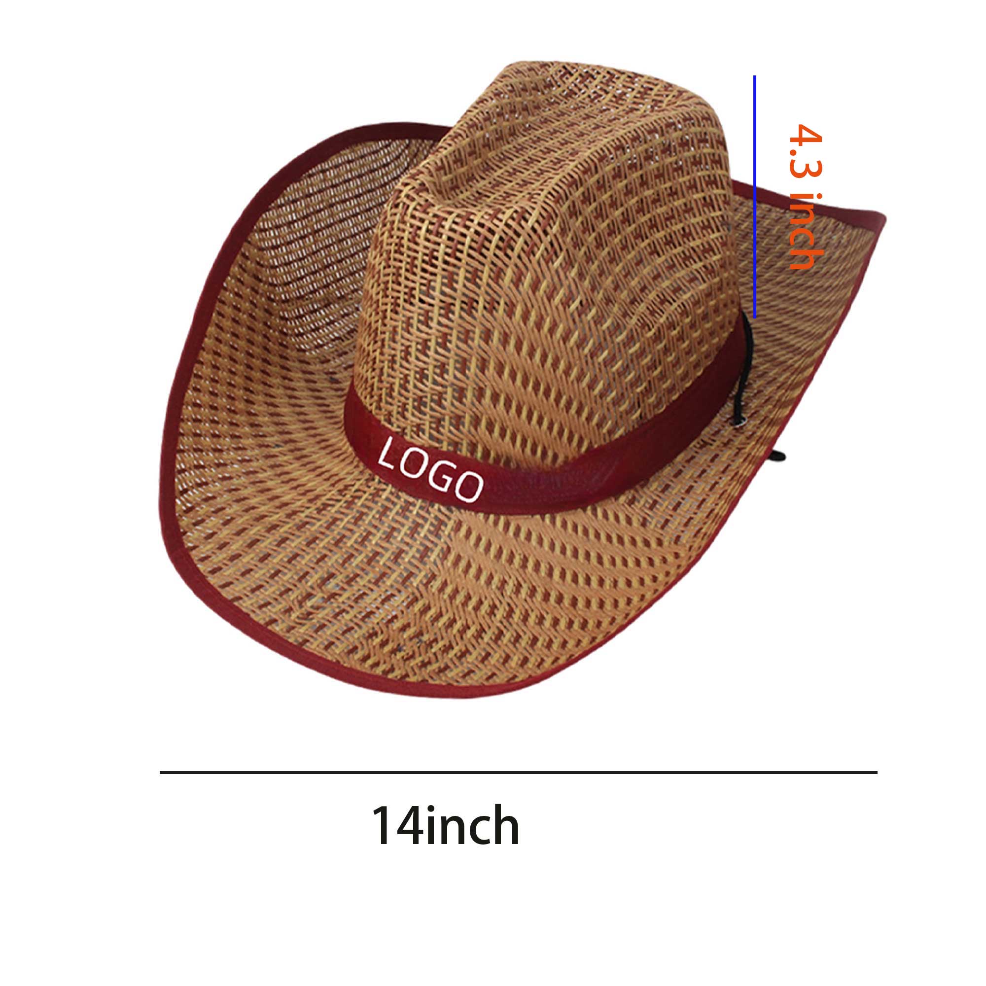 Summer Popular Wide Brimmed Straw Hat 4