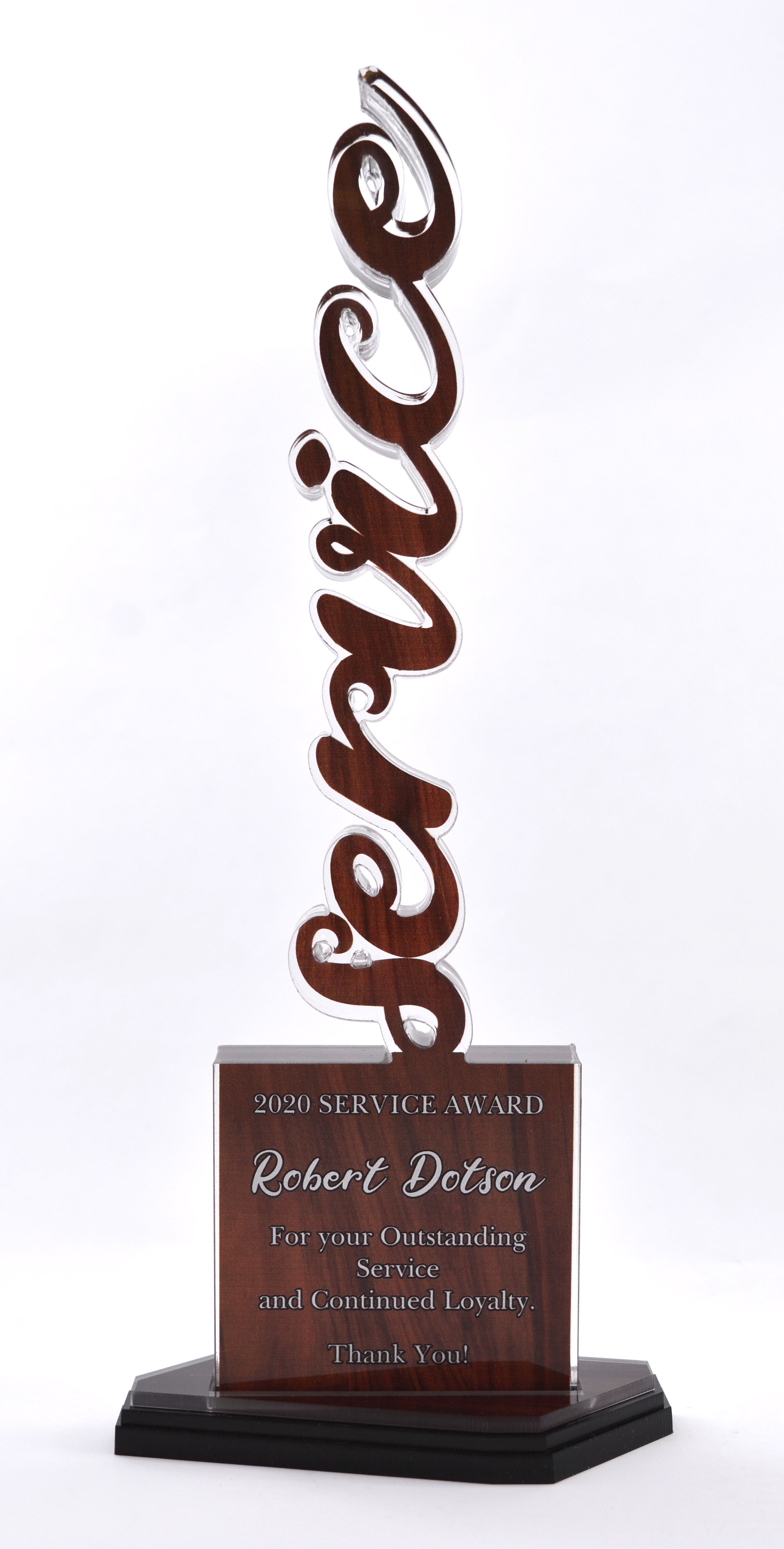 12" Vertical Word Full Uv Print 4