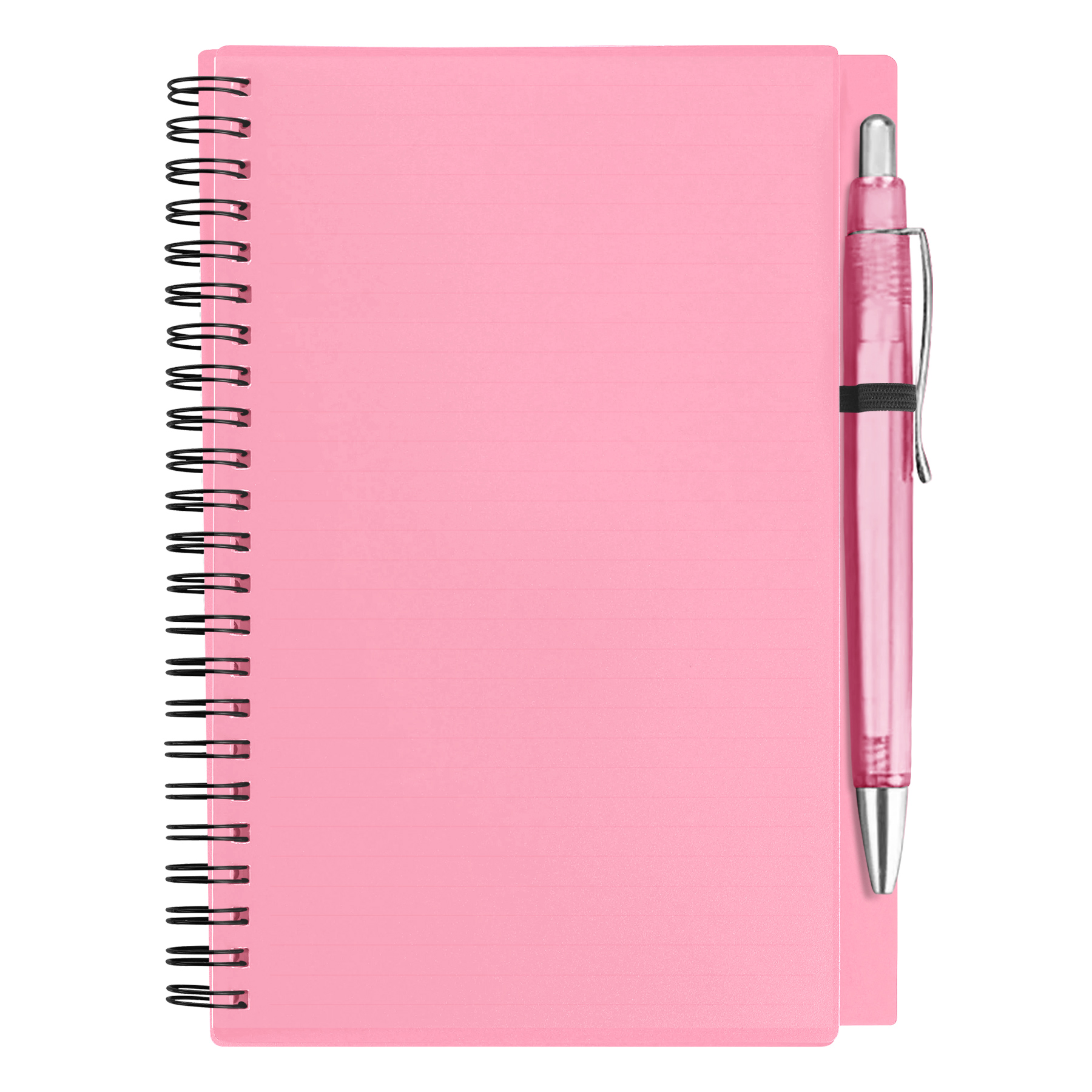 Spiral Notebook with Pen 2