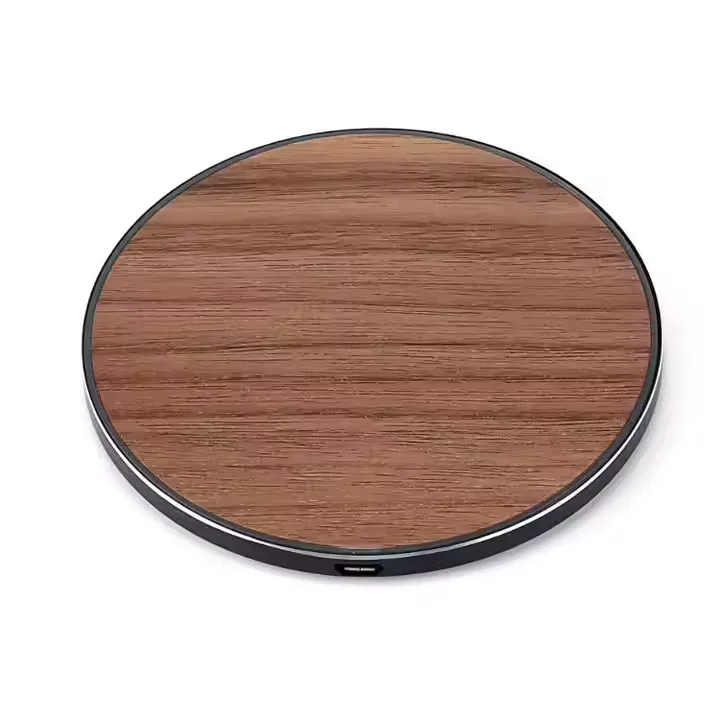 15W Wooden Wireless Charger 6