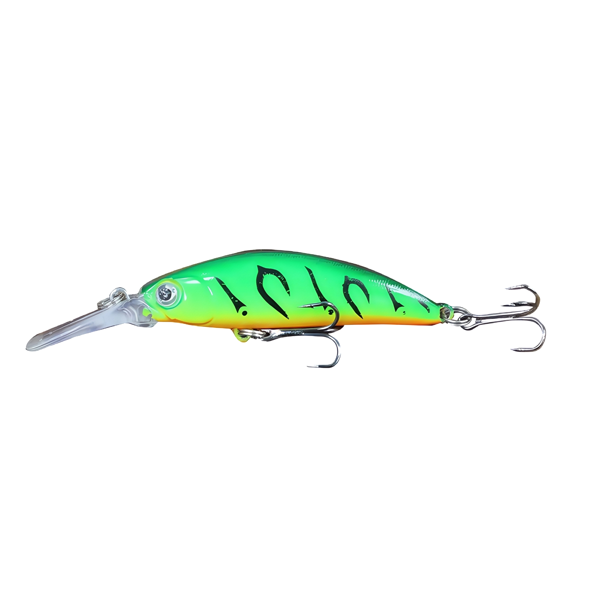 70mm 6g Diving Minnow Hard Lure with Long Lip for Long Casting Bass Pike Fishing 3
