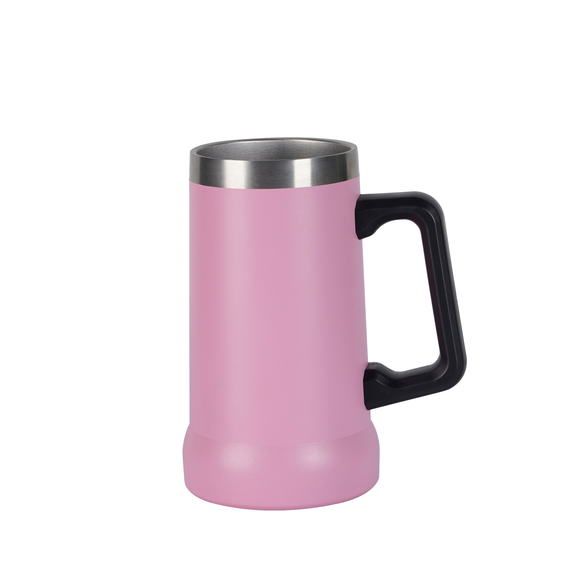 24 oz Stainless Steel Insulated Big Grip Beer Stein Mug 13