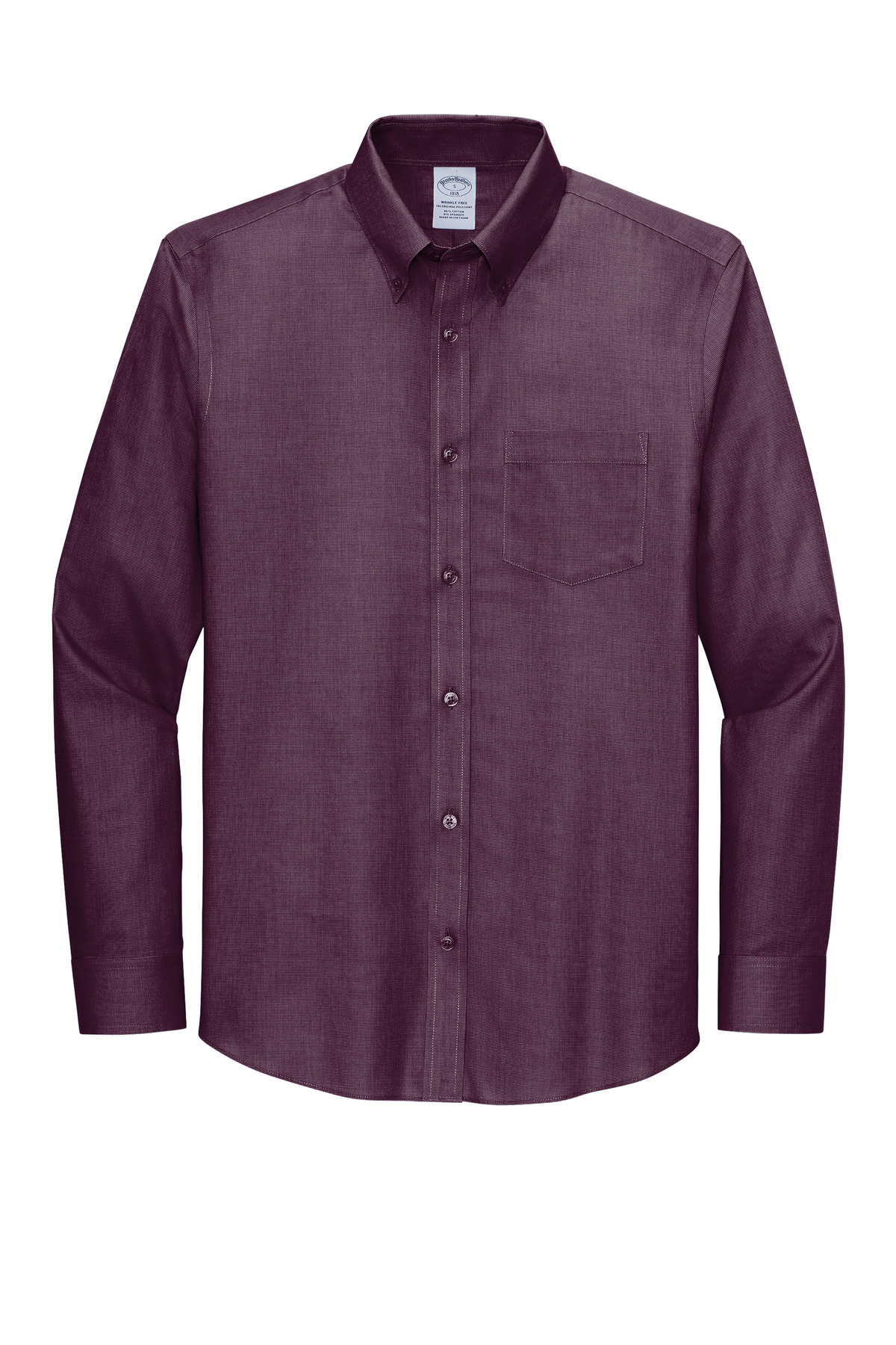 Brooks Brothers Wrinkle-Free Stretch Nailhead Shirt BB18002 19