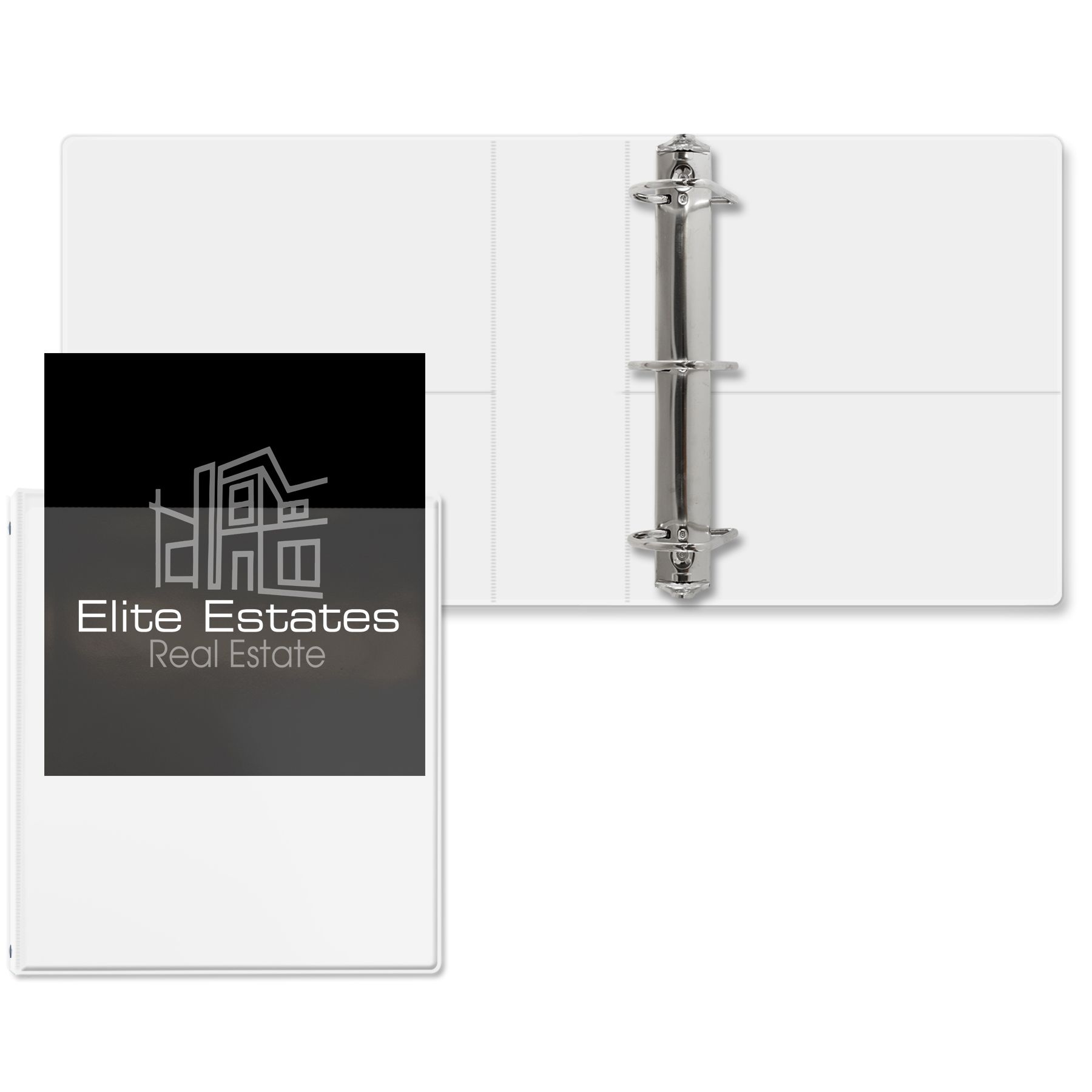 2 1/2" Overlay Angle D Ring Binder 2