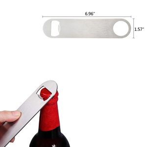 Convenient Stainless Steel Bottle Opener With Carabiner 6