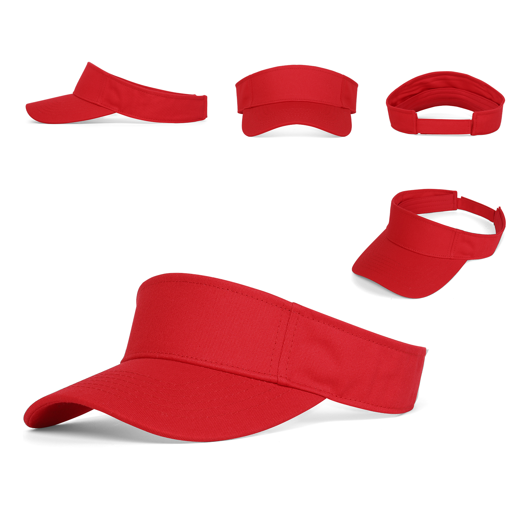 Classic Cotton Baseball Visor 16