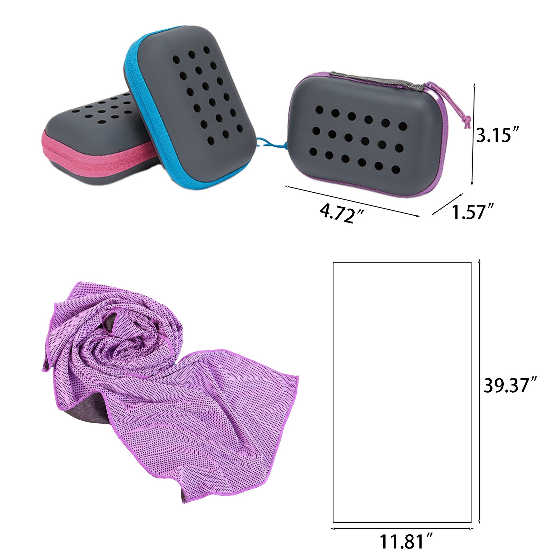 EVA Cold Exercise Towel 5