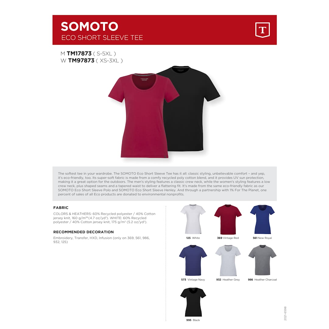 Men's SOMOTO Eco Short Sleeve Tee 13