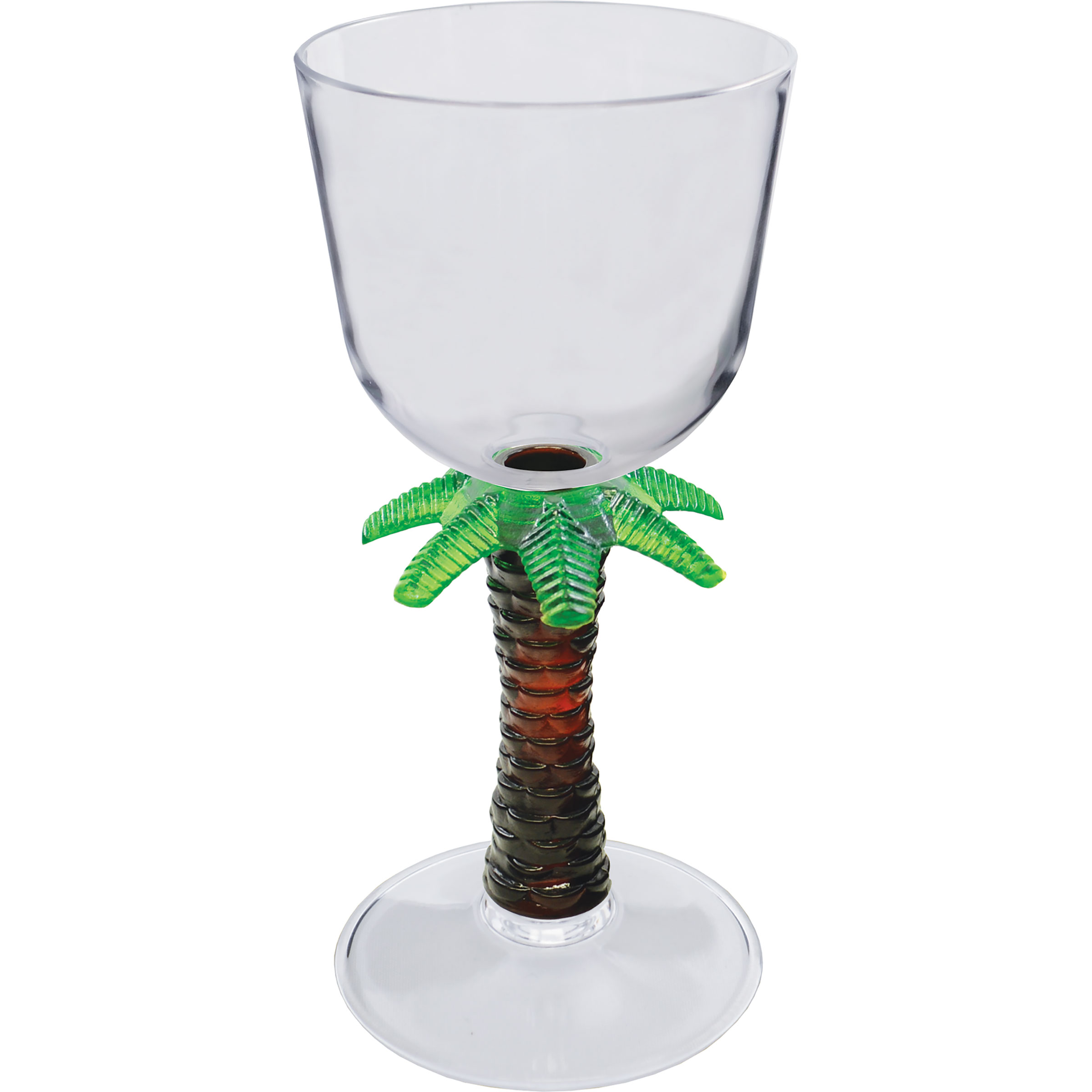 7oz Novelty Stem Plastic Wine Glass 2