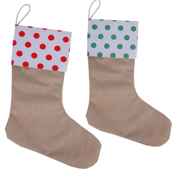 Canvas Christmas Stocking Bag 8
