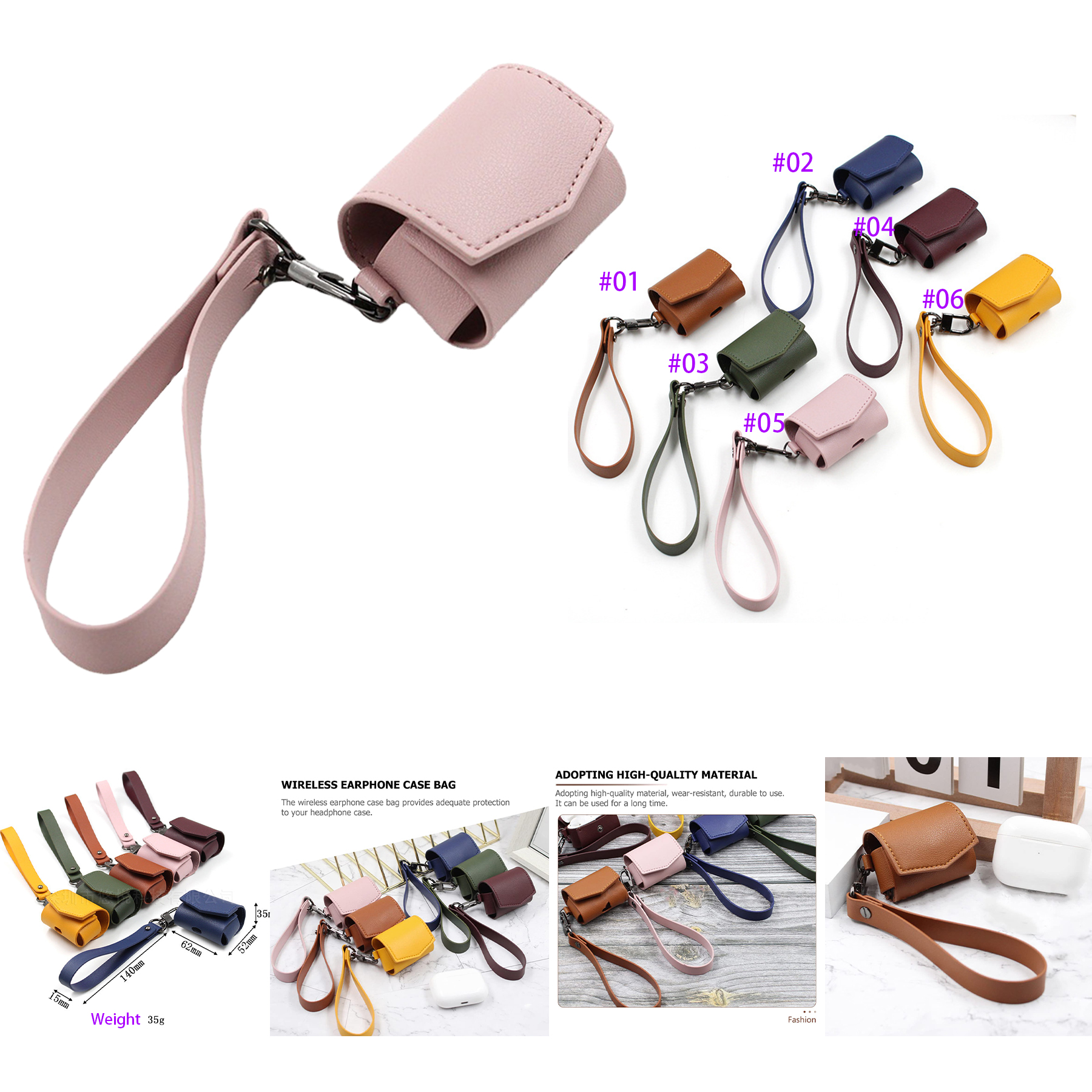 Leather Earphone Case 2