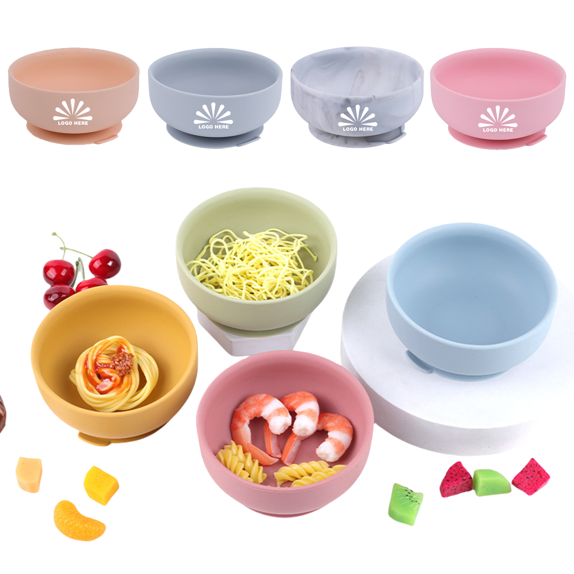 Baby Silicone Food Bowl 2