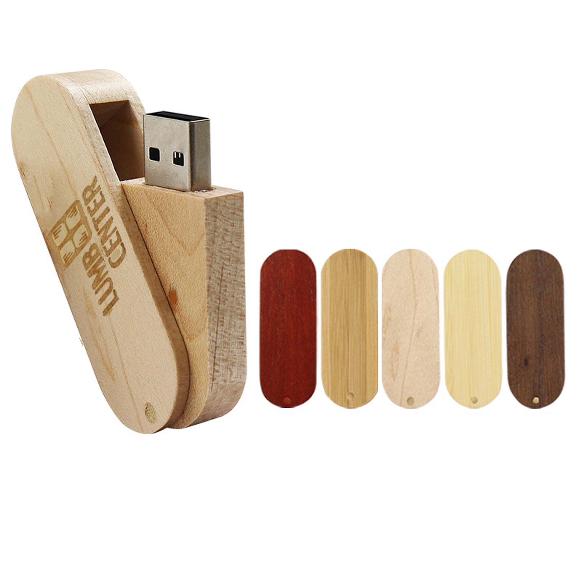 16GB Wooden USB Flash Drive 2