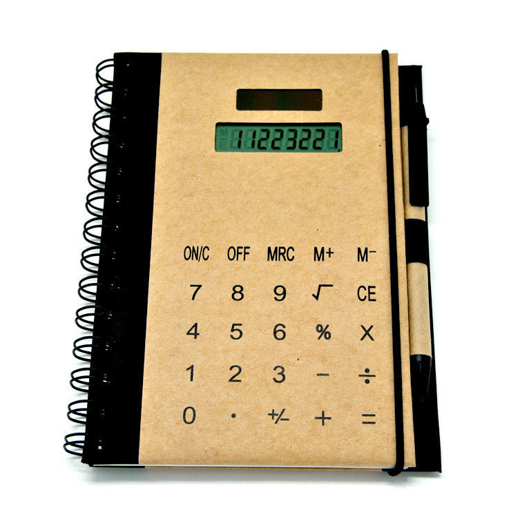 Notebook with Calculator 2