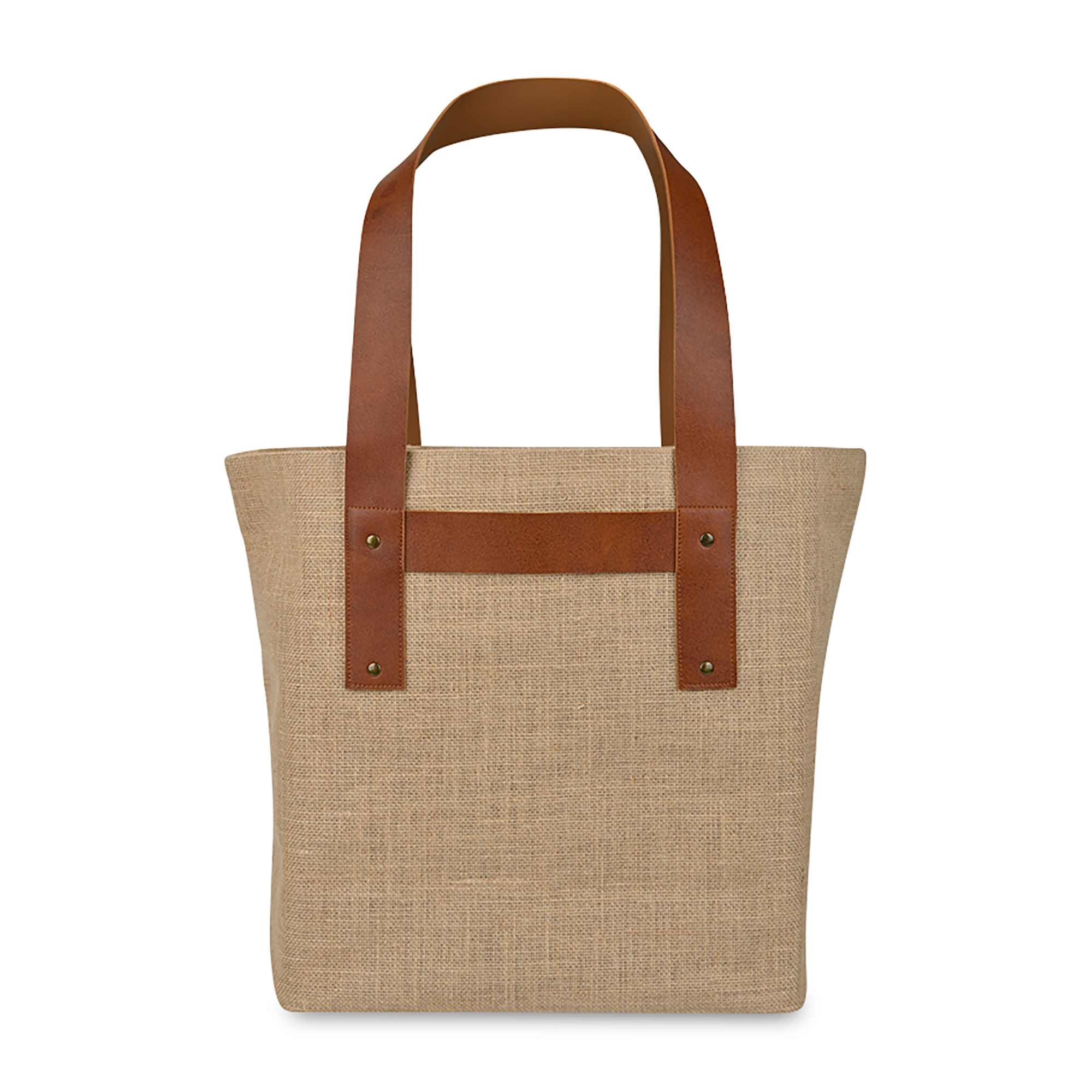 Out of the Woods® Jute T-Strap Tote, custom tote bag with logo imprint 13