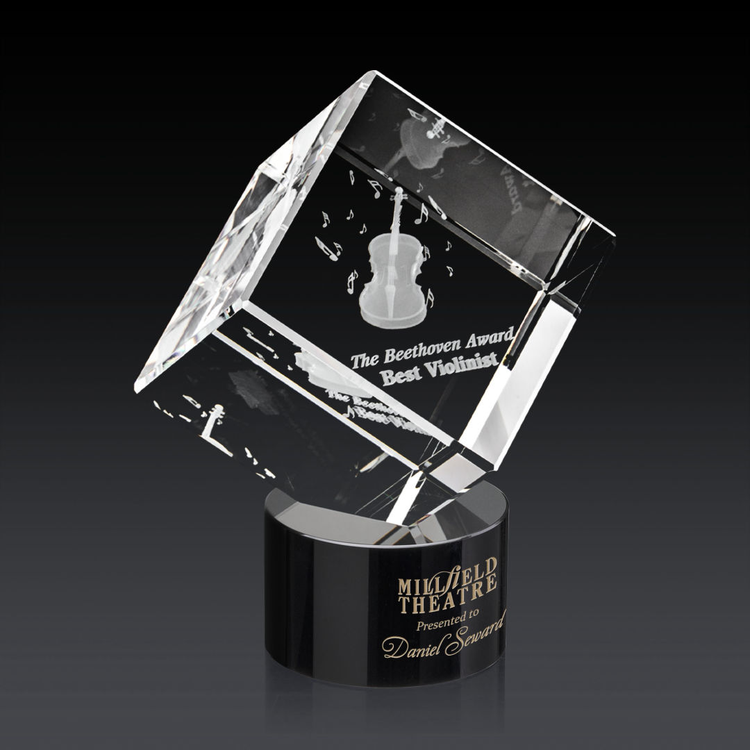 Burrill 3D Award on Marvel Base - Black 5