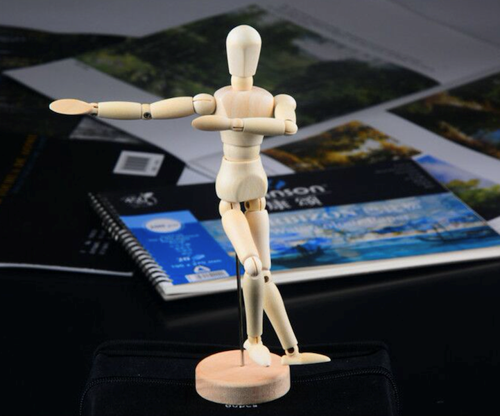 Cute Wooden Puppet 6