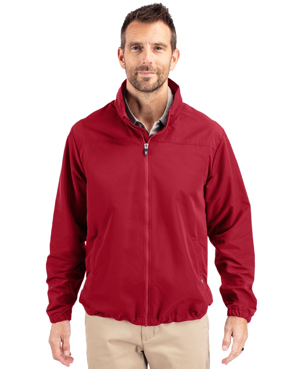 Cutter & Buck Charter Recycled Packable Mens Full Zip Jacket 73