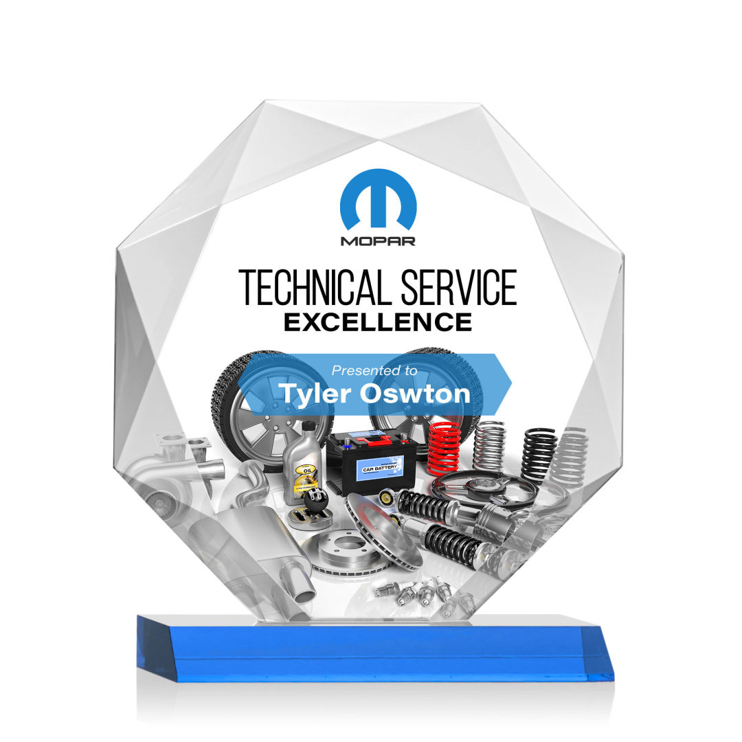 Kitchener VividPrint™ Award - Sky Blue 2