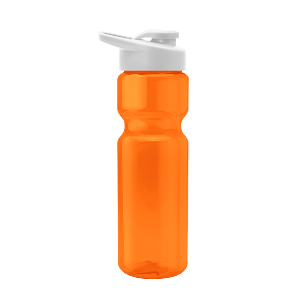 Blazer 28oz Transparent Bike Bottle w/Drink-thru Lid 87