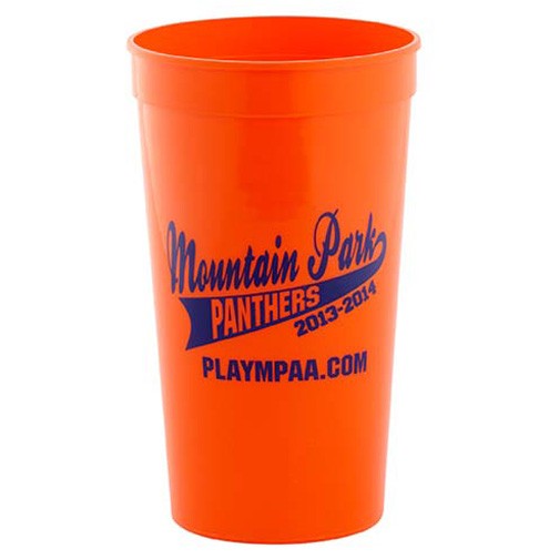 32 oz. Plastic Stadium Cup 2