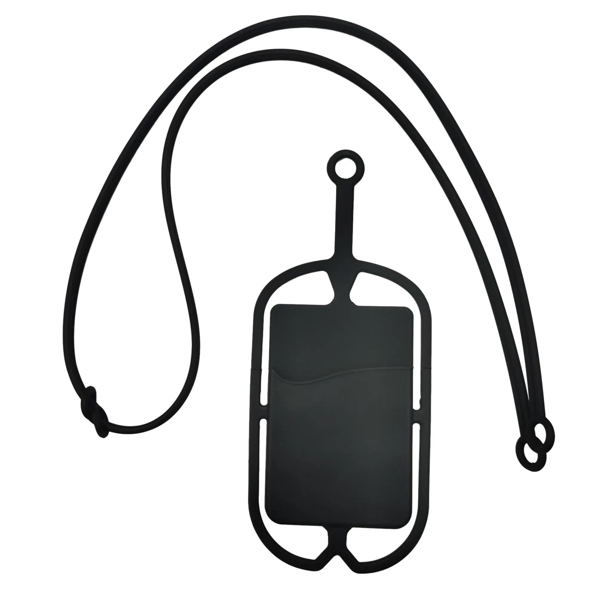 Silicone Phone Lanyard Card Sticker 1