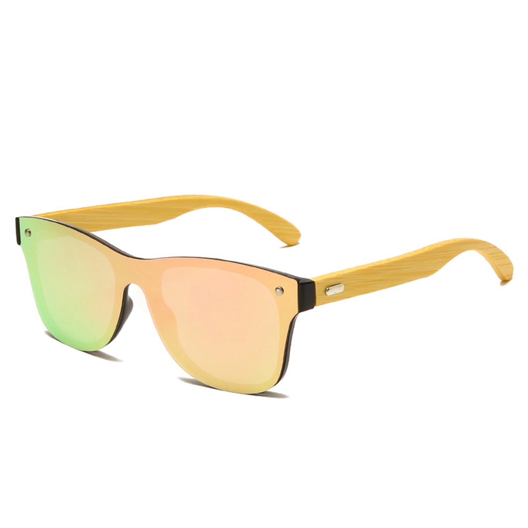 Bamboo Wood Arms Sunglasses 5