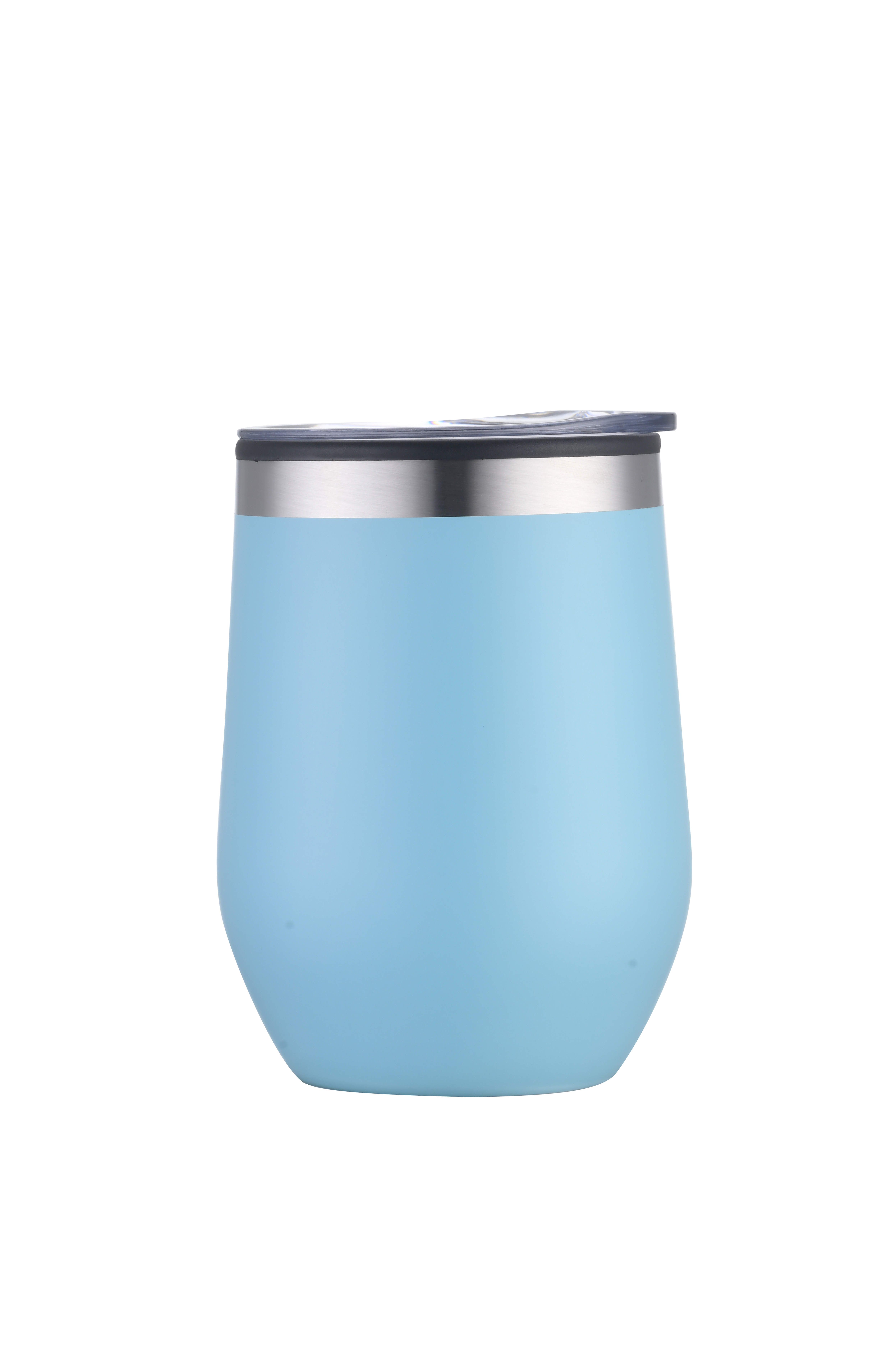 12 oz Aqua Double Wall Wine Cup 2