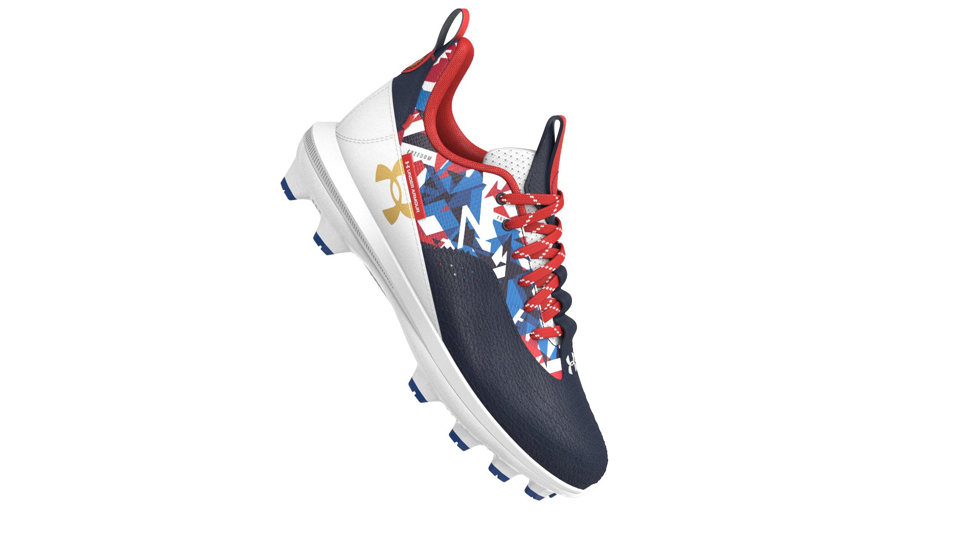 UA Harper 7 Low Jr. TPU LE Boys' Baseball Cleats 2