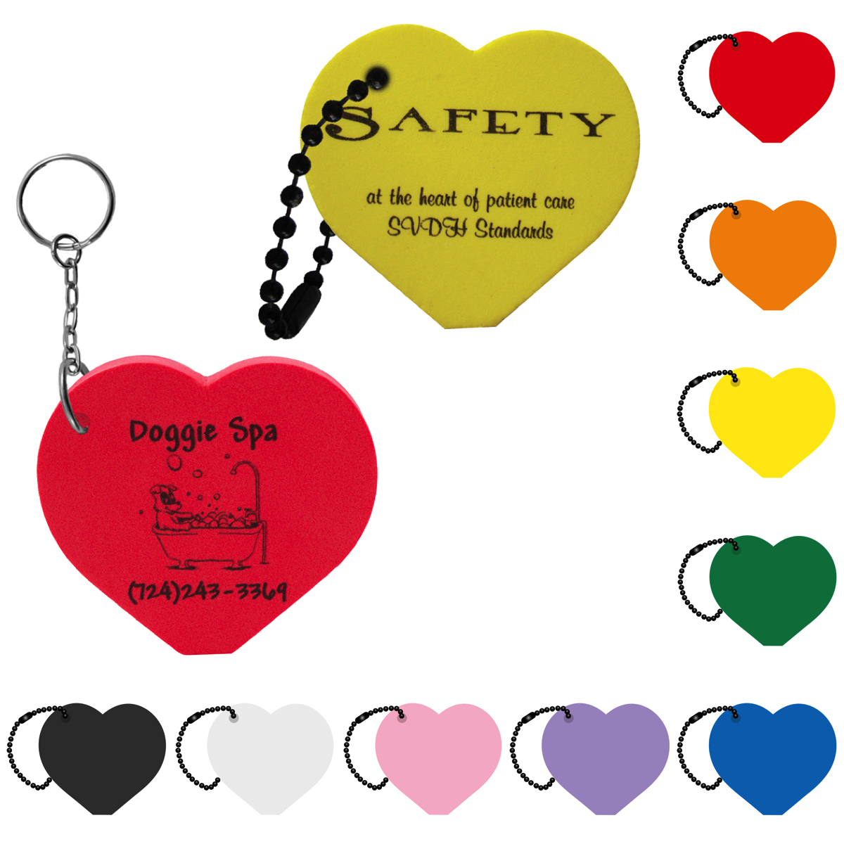 Heart Key Tag 9