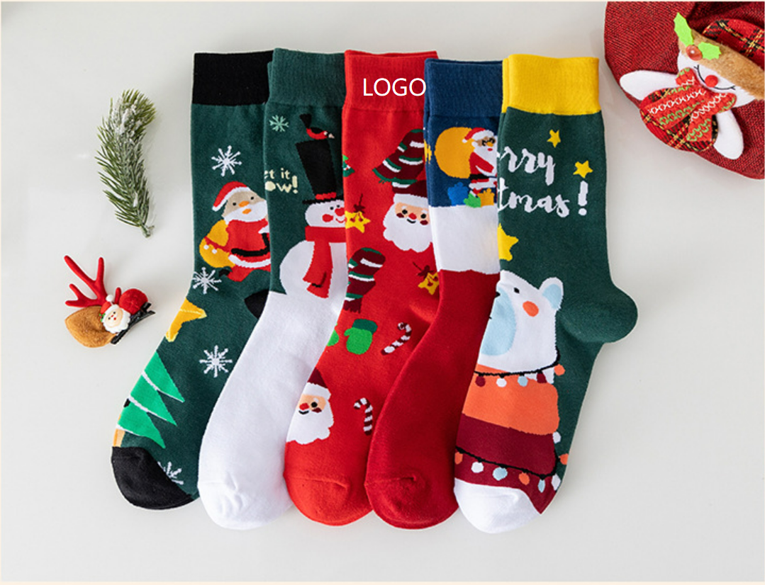 Christmas Cotton Socks 10