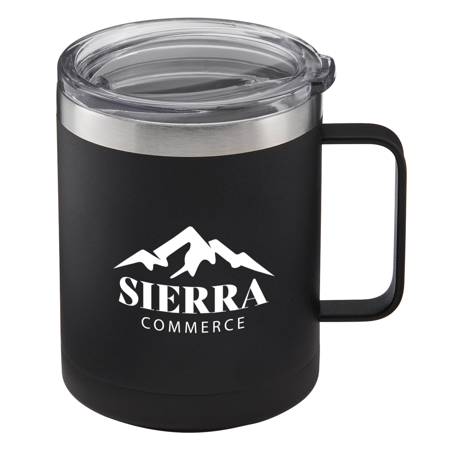 14 Oz. Powder Coated Stainless Steel Camping Mug