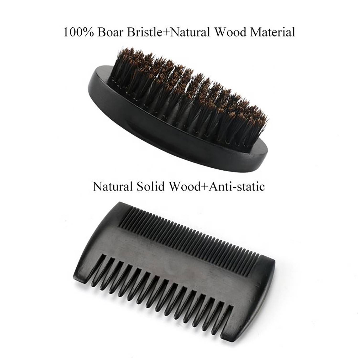 5PCS Men Grooming Beard Care Kit 3