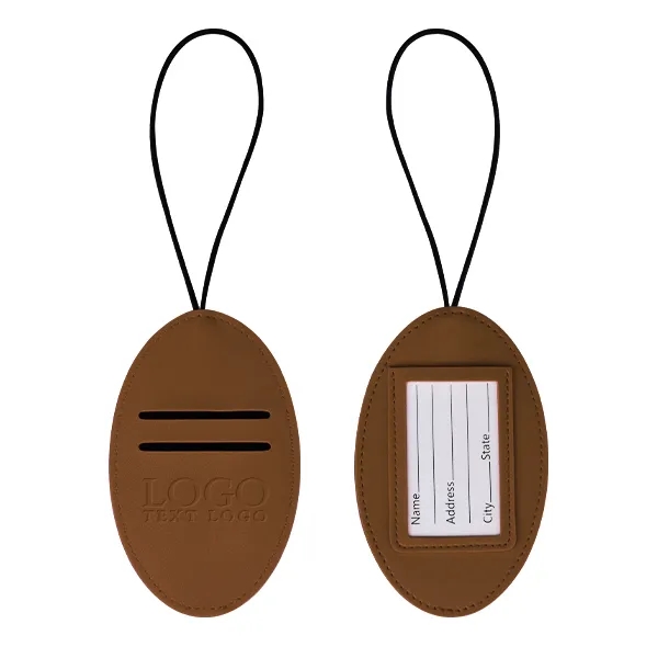 Vegan Leather Luggage Tags 9