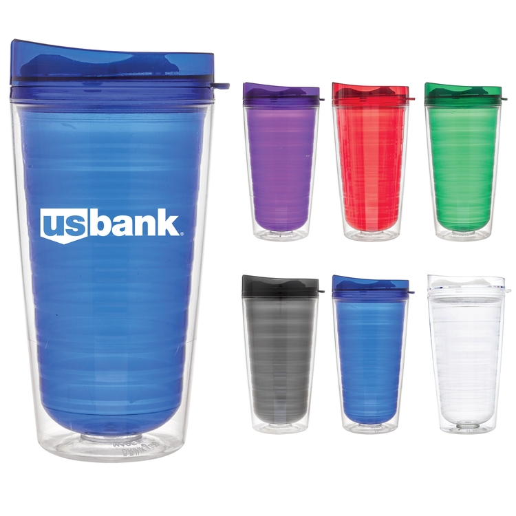 16oz. Tritan Double Wall Verano Tumbler 1