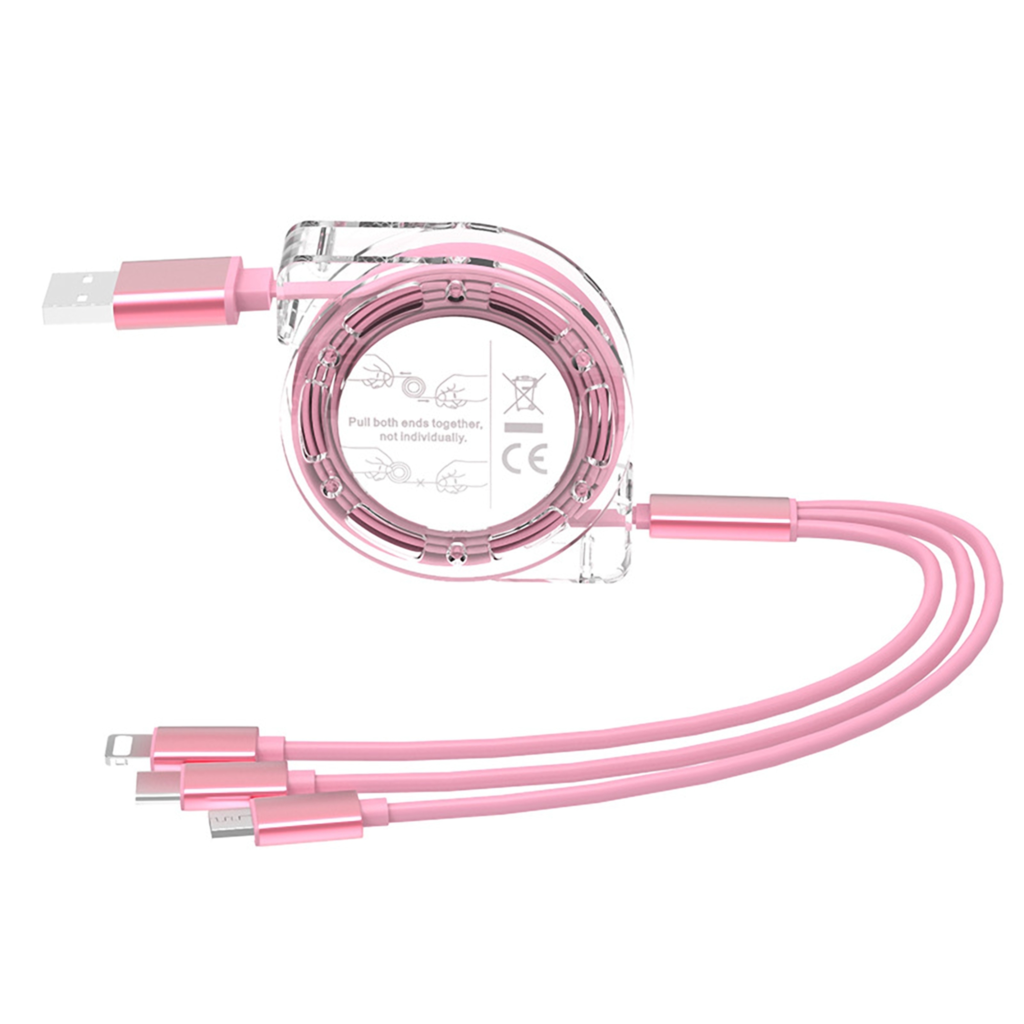 Universal 3-in-1 USB Charging Cable 2