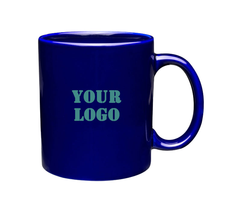 Colored Ceramic Mug, 11 oz. 4